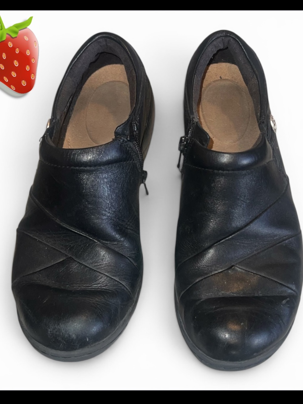 🍓CLARKS Slip-On COMFORT Shoe 7.5